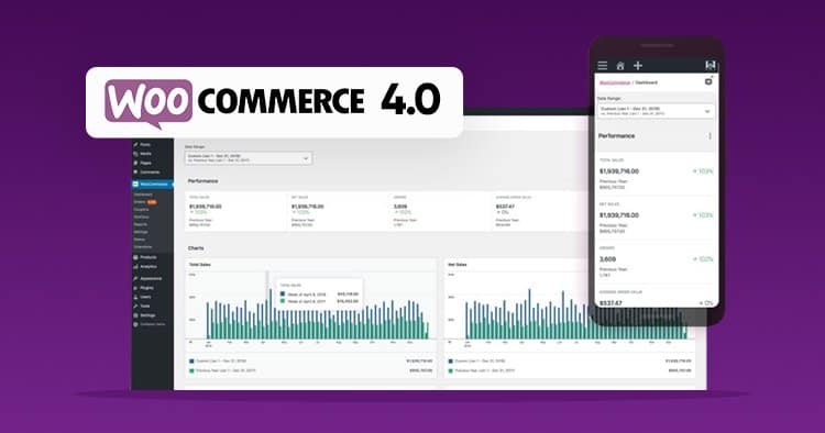 Screenshot WooCommerce admin. Online salg m. WordPress. Alternativ til Simplero - renesejling.dk