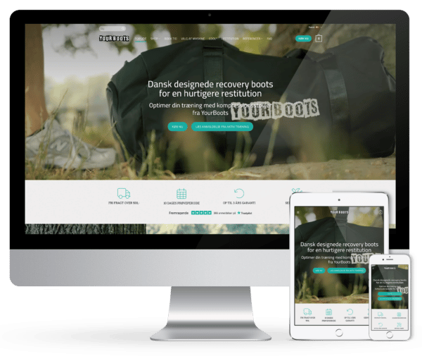 case_yourboots Webshop udviklet af WooCommerce webbureau Viborg - Jylland.