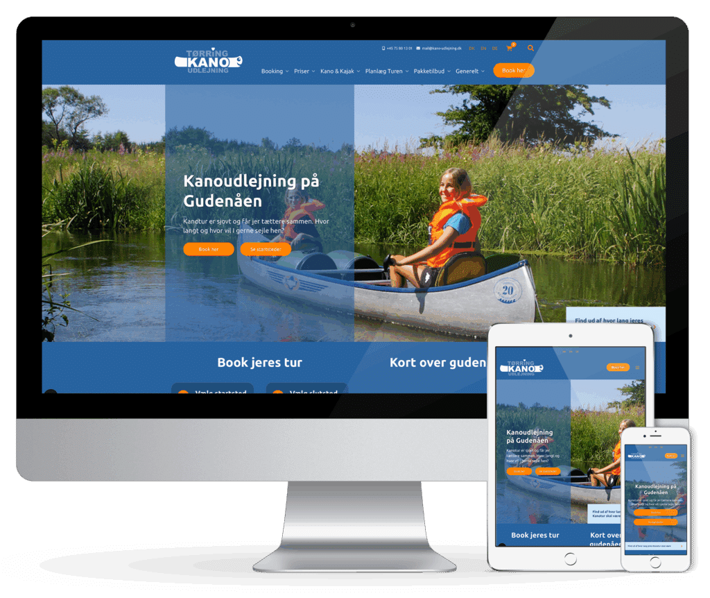 WordPress hjemmeside med webshop udviklet af webbureau i Jylland. René Sejling.