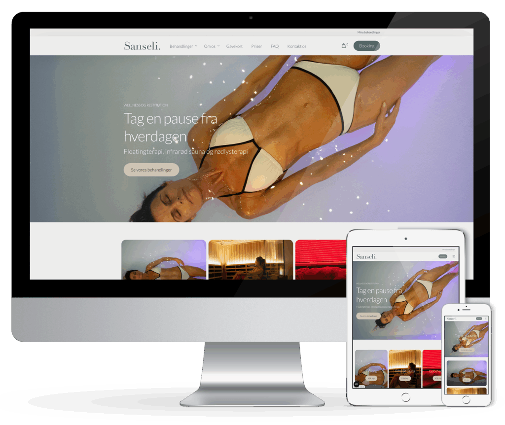 Hjemmeside udviklet af webbureau Herning. renesejling.dk