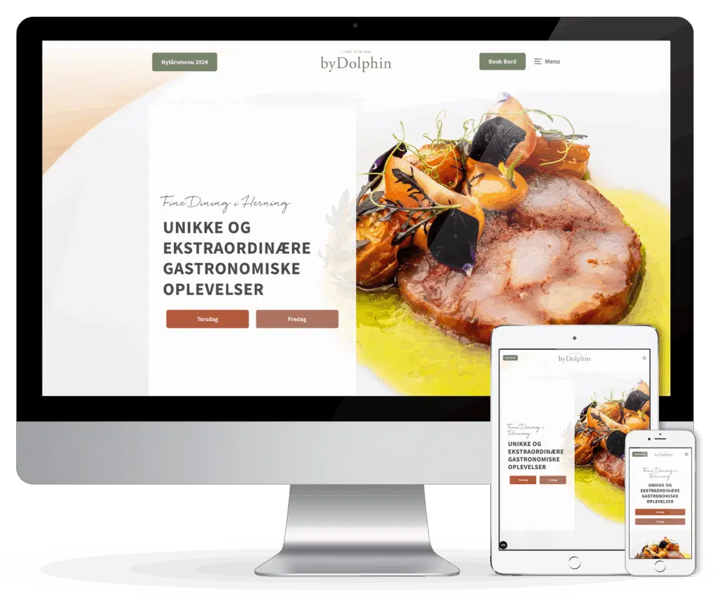 Eksempel på WordPress webløsning. Webdesigner tæt på Herning. Rene Sejling.